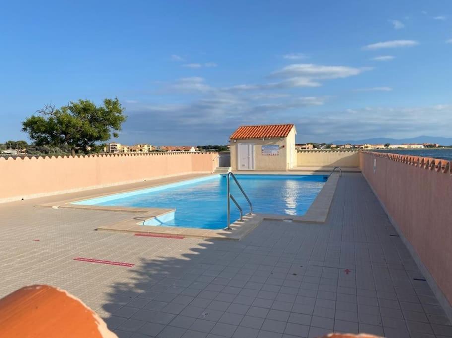 Superbe Studio Renove Avec Piscine Et Vue Marina Le Barcares Ngoại thất bức ảnh