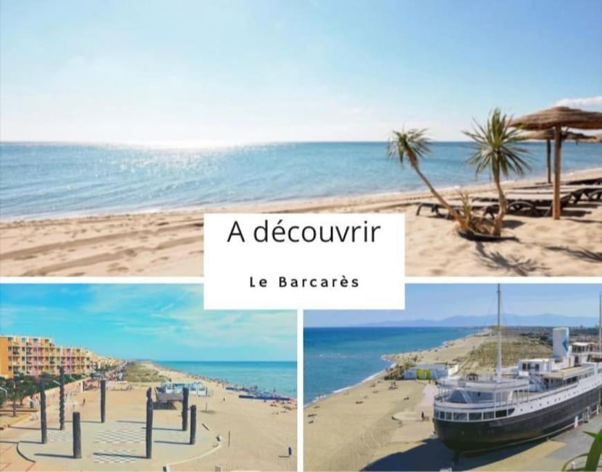 Superbe Studio Renove Avec Piscine Et Vue Marina Le Barcares Ngoại thất bức ảnh