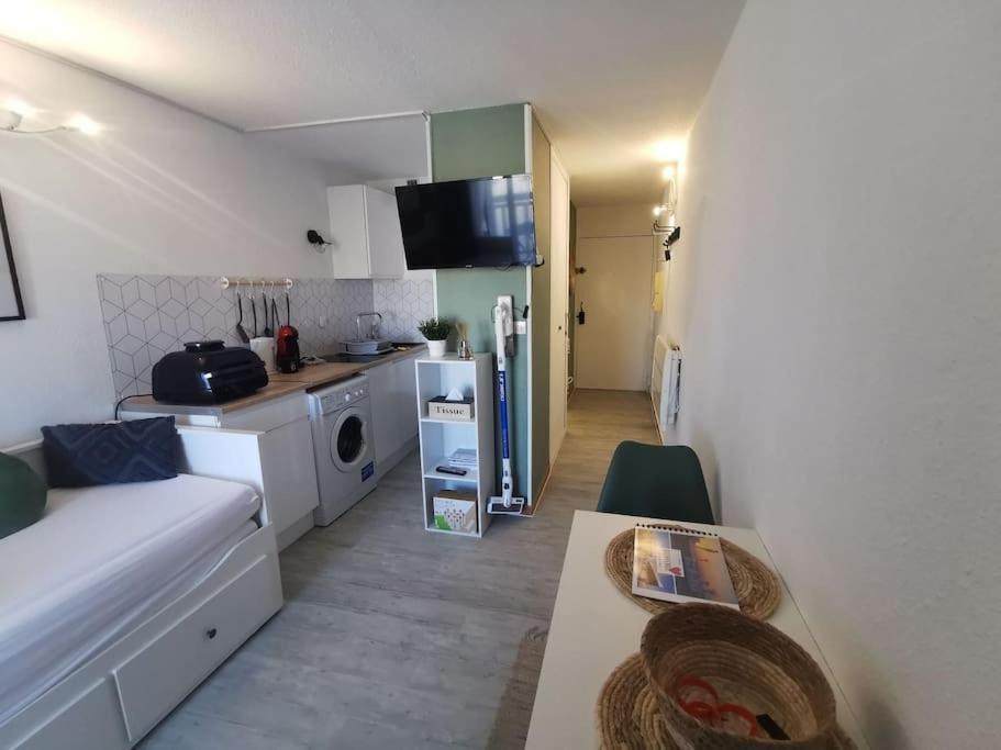 Superbe Studio Renove Avec Piscine Et Vue Marina Le Barcares Ngoại thất bức ảnh